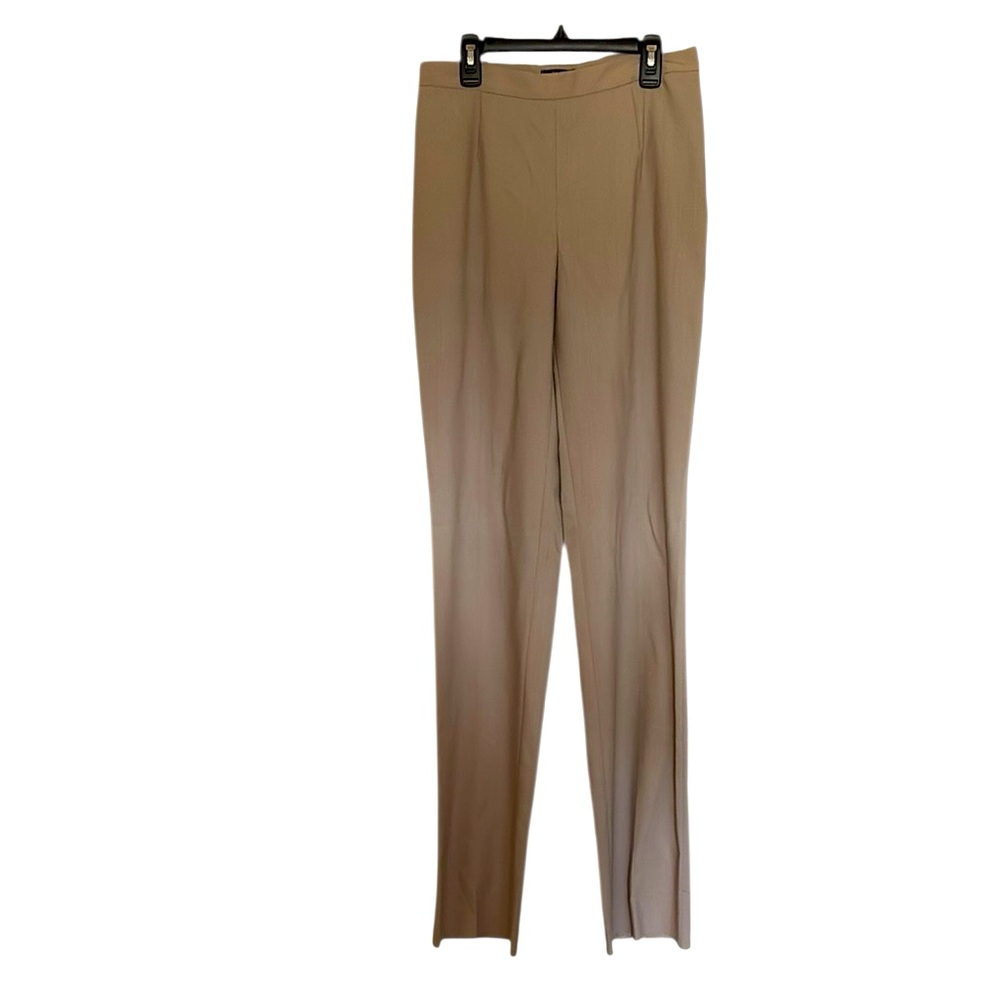 Zanella made in Italy pants/trousers, NWOT, taupe, size 2, unfinished bottom